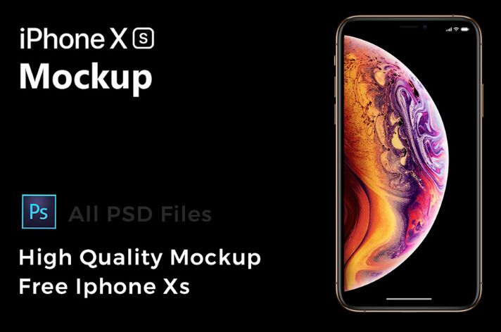 Free HD iPhone Xs Mockup