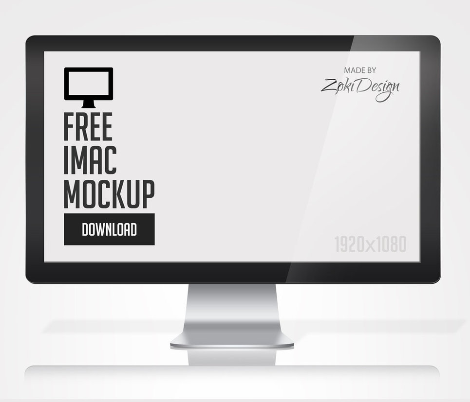 FREE IMac mockup