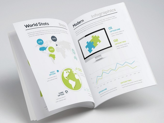 Free Infographic Brochure Template