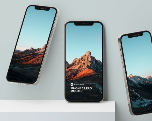 Free iPhone Mockup For Figma