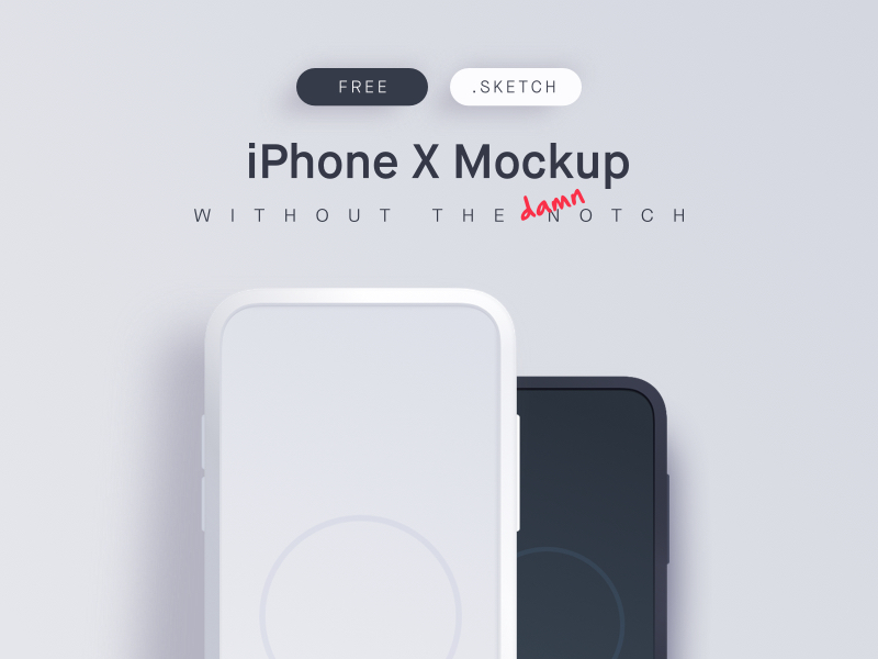 Free iPhone X Mockup