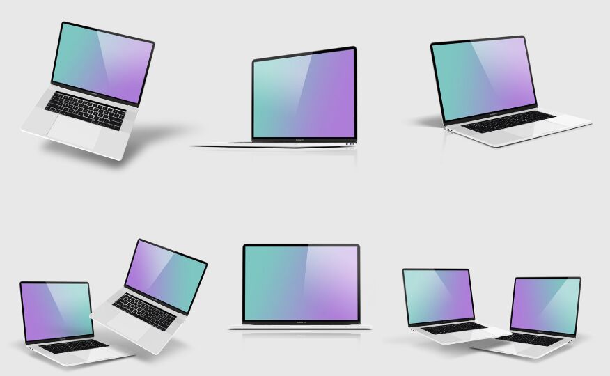 Free Macbook Pro 15 Mockup