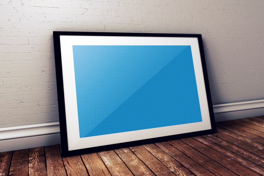 FREE Photo Frame Photoshop PSD Mockup