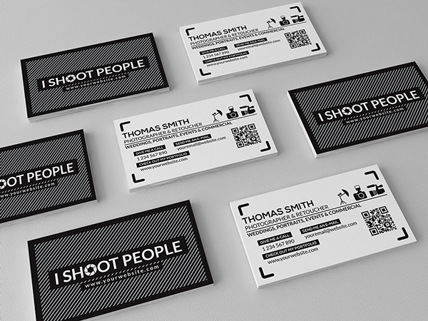 Free Photography Business Card Template