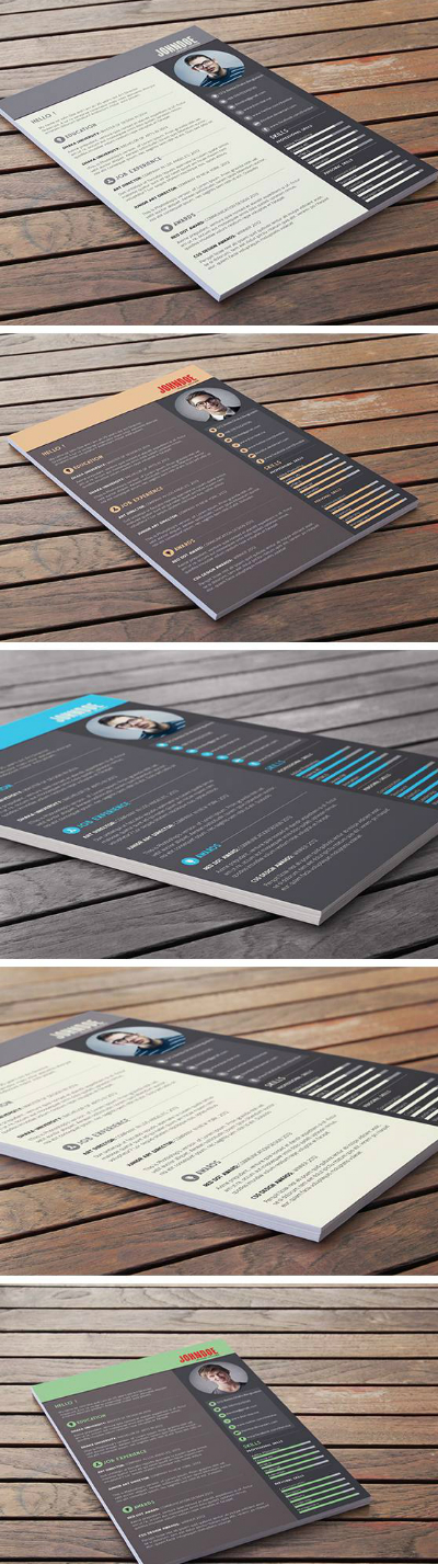 Free Resume CV Template Download