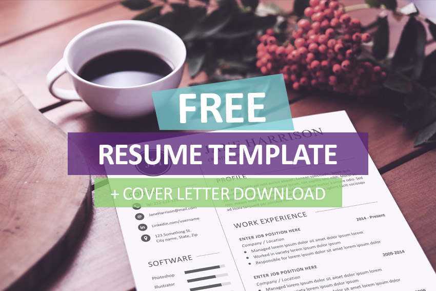 Free Resume Template and Cover Letter