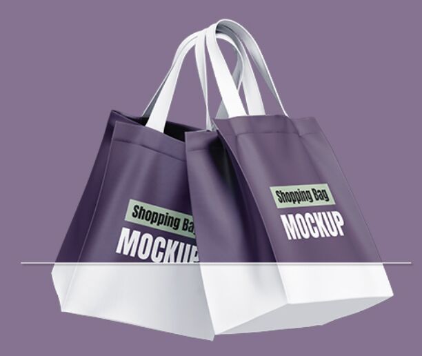 Free Shopping Bag Mockup