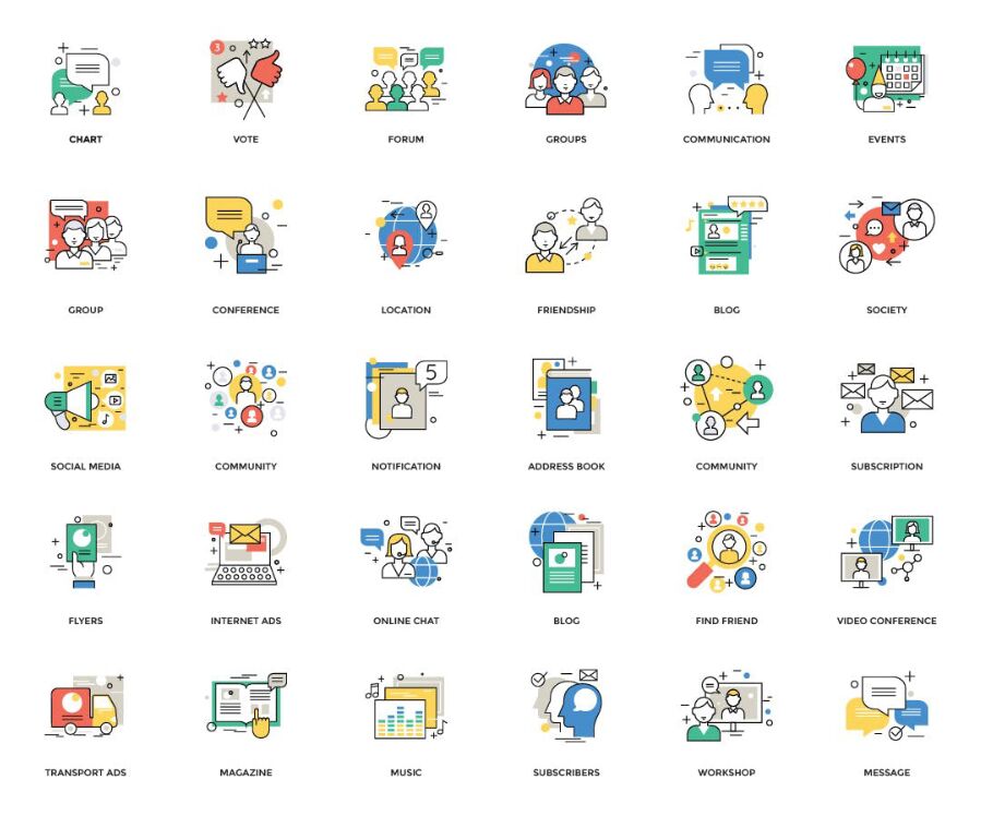 FREE Social Media Marketing Icons