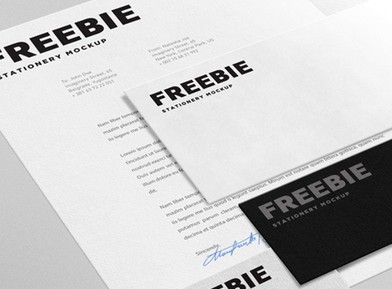 Free Stationery Mockup