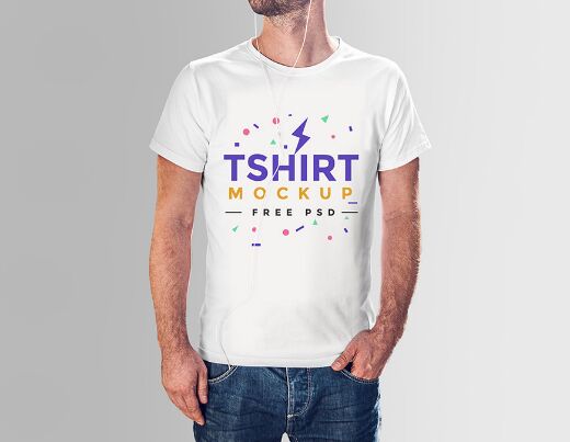 free-tshirt-mockup-psd