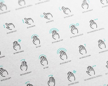 Free Vector Gesture Icons