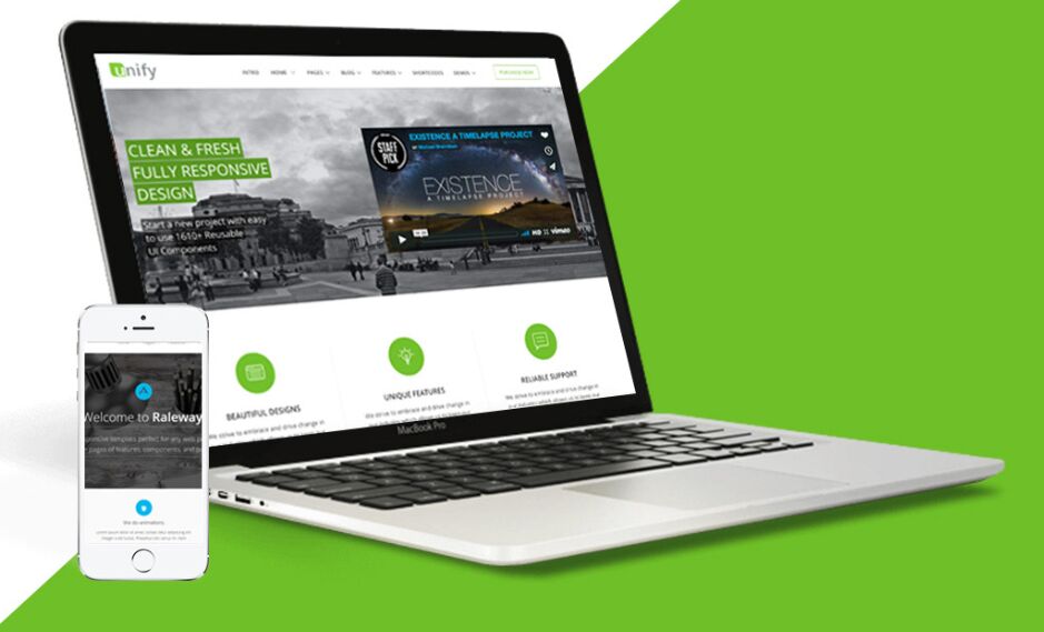 FREE Website MOCKUP