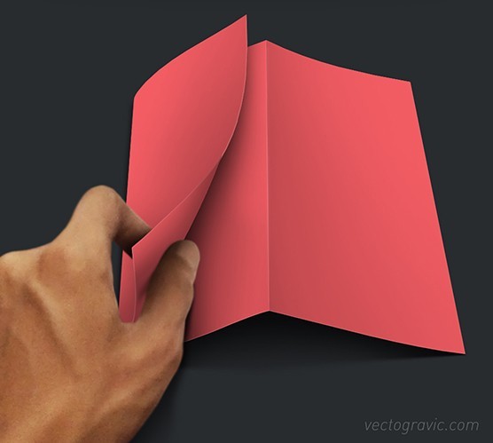 Free Z Fold Brochure Mockup