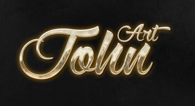 GOLD TEXT EFFECT