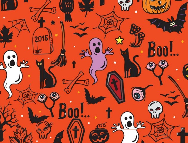 Halloween pattern