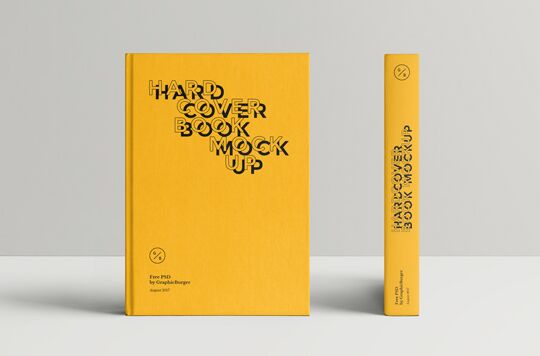 Hardcover Book MockUp #2