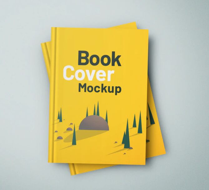 Hardcover Book Mockup