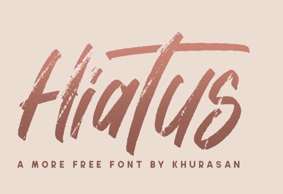 Hiatus Free Font