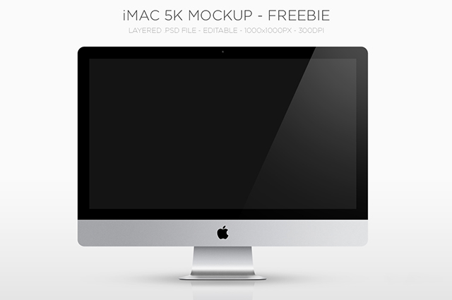 iMac 5K Mockup