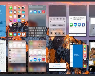 iOS 10 GUI (iPhone 7) PSD Sketch