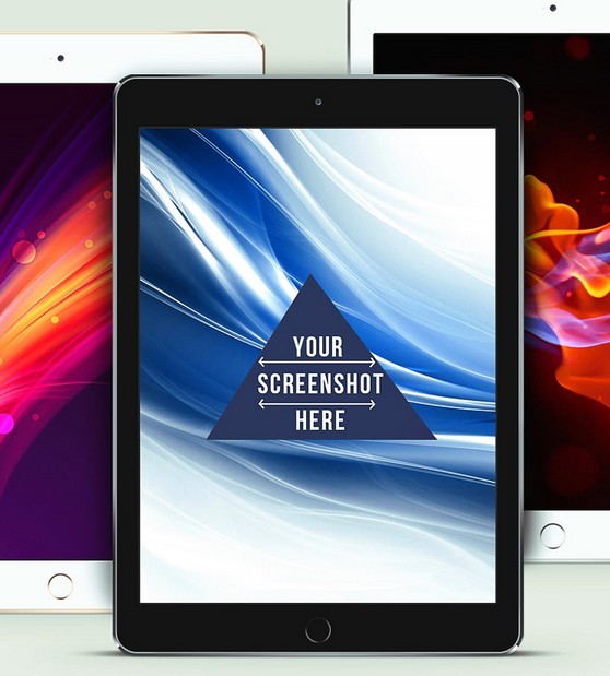 iPad Air 2 PSD Mockup