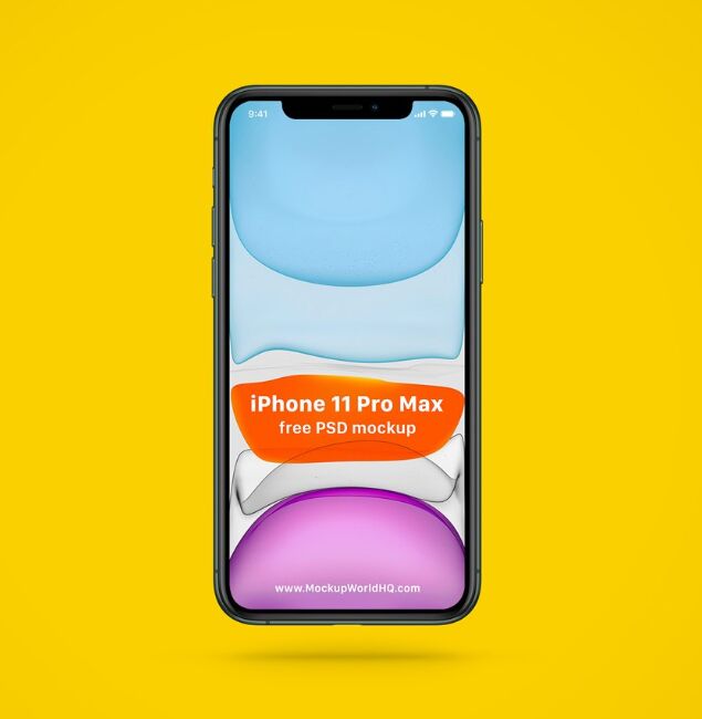 iPhone 11 Pro Max Free Mockup