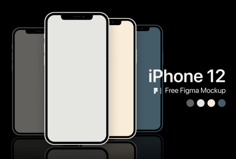 iPhone 12 Free Figma Mockup