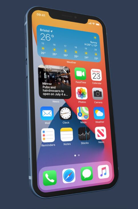 iPhone 12 Mockup (5 COLORS, 3 SCENES)