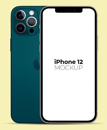 iPhone 12 Mockup Free Download