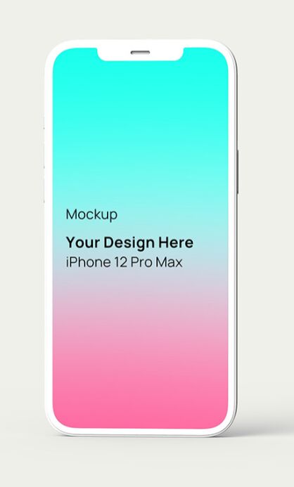 iPhone 12 Pro Max Mockup