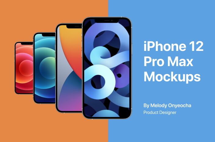 iPhone 12 Pro Max Mockups Figma