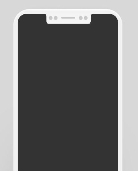 iPhone 8 Flat Template