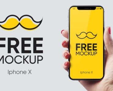 iphone x free mockup