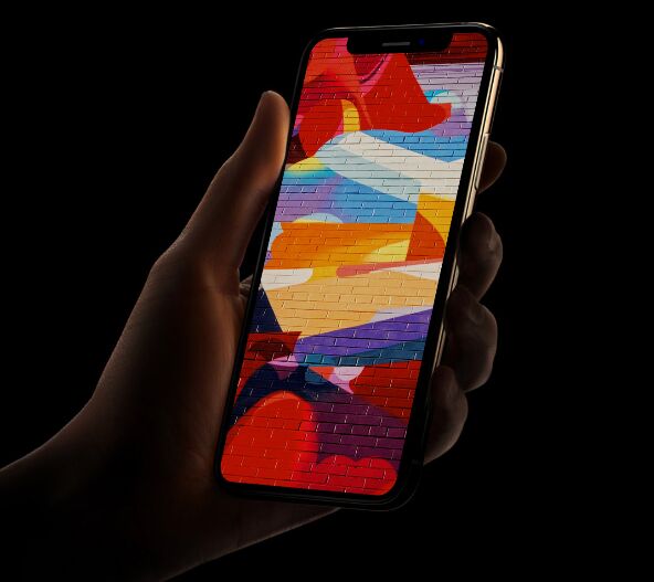 iPhone XS Mockup PSD Free Download