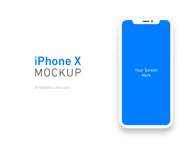 IphoneX Mockup