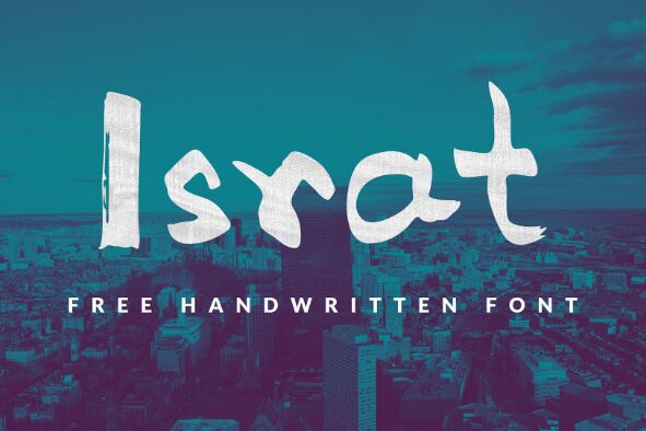 Israt Semi Brushed Handwritten Font