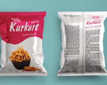 Kurkure Packaging Mockup Free Download