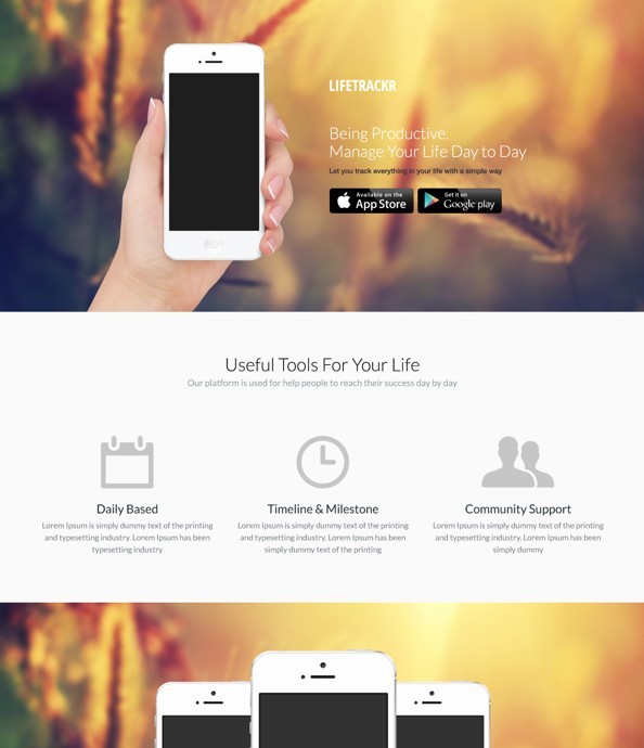 LifeTrackr - App Theme