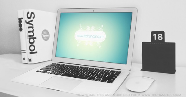 Macbook Air Showcase Mockup