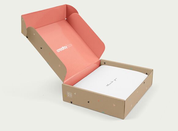 Mailing Box PSD MockUp