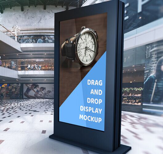 Mall Billboard PSD Mockup