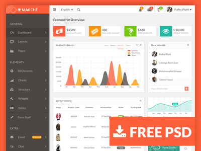 marche-dashboard-freebie