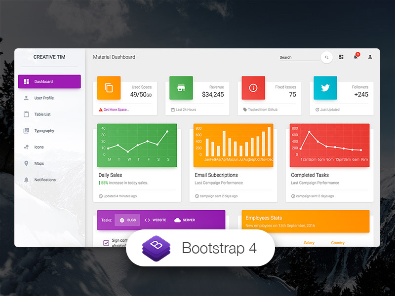 Material Dashboard