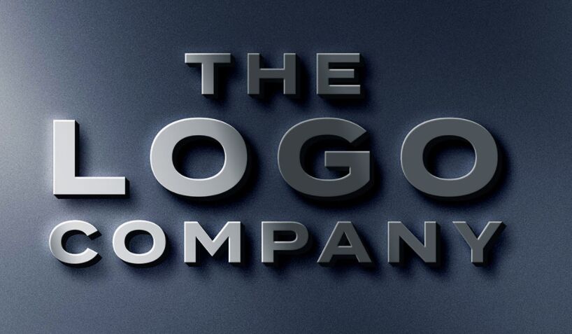 Metal Logo Mockup