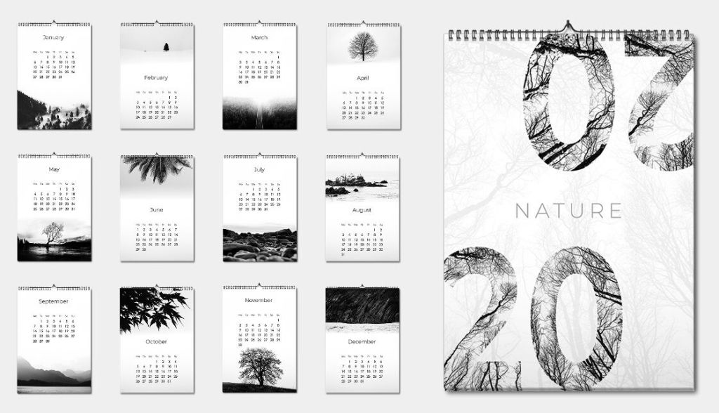Minimal Calendar 2020 PDF