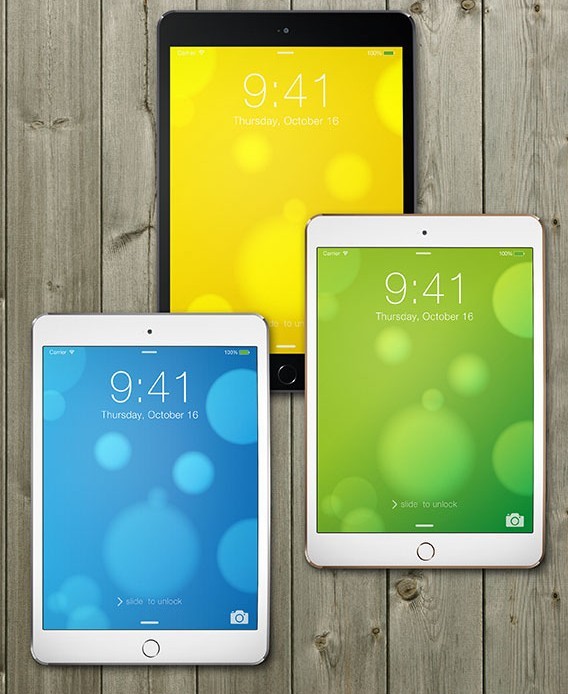 Mockup Ipad Air 2 Vector