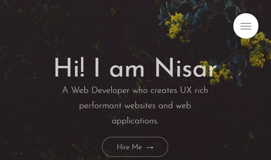 Modern Responsive Portfolio Web Template