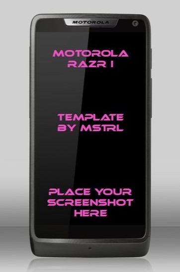 Motorola Razr I Template