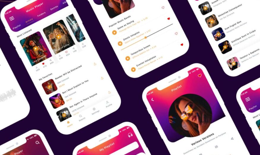 Music App Design Concept