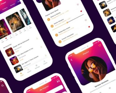 Music App Design Concept